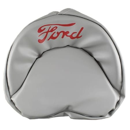 Aftermarket 19" Grey Seat Cover w/ Logo SEN10-0084